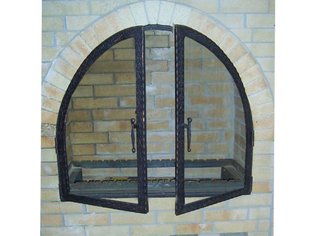 Дверь каминная полукруглая фото в Воронеже