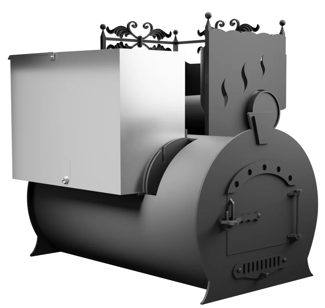 Печь Горыныч 3, каменка с правой стороны фото в Воронеже