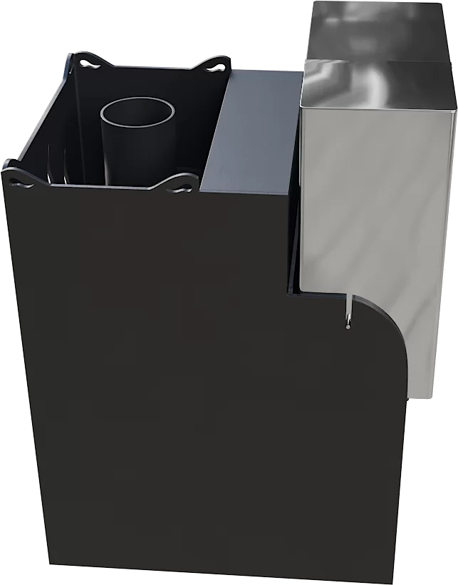 Печь Горыныч Мини, каменка с правой стороны фото в Воронеже