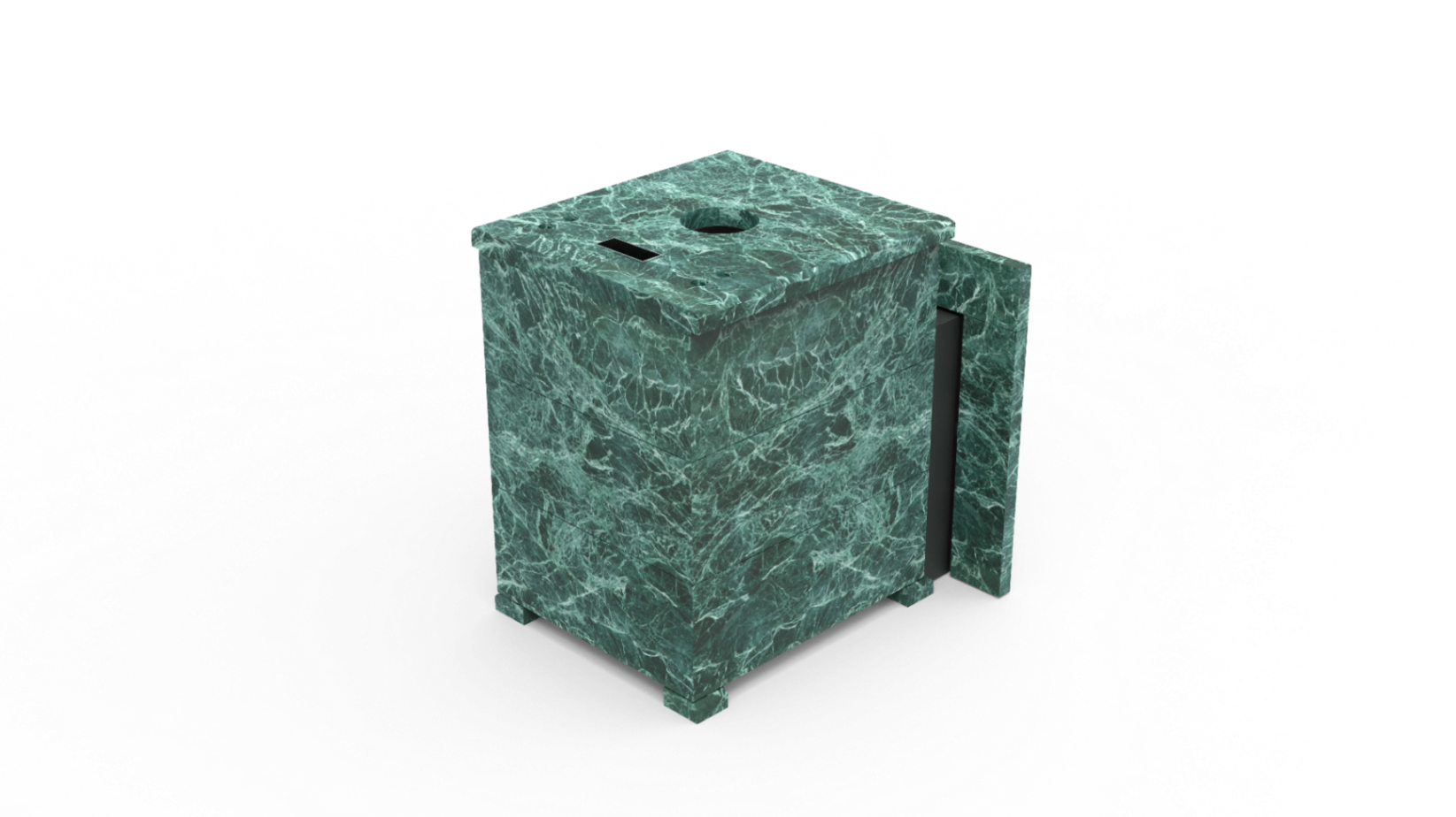 Печь из натурального камня Genesis GN 500 облицовка закрытая плоская пироксенит-элит фото в Воронеже