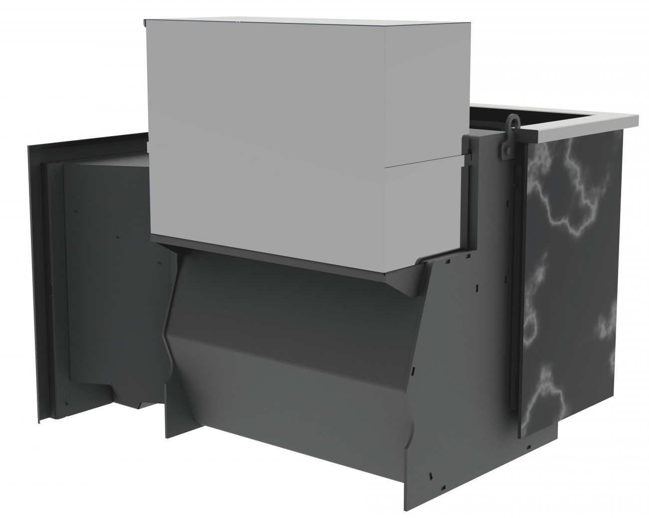 Банный камин 800, AISI 430 фото в Воронеже