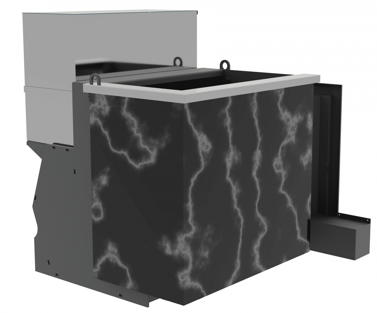 Банный камин 800, AISI 430 фото в Воронеже