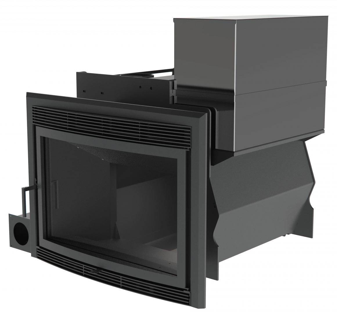 Банный камин 500, сталь+СВО фото в Воронеже