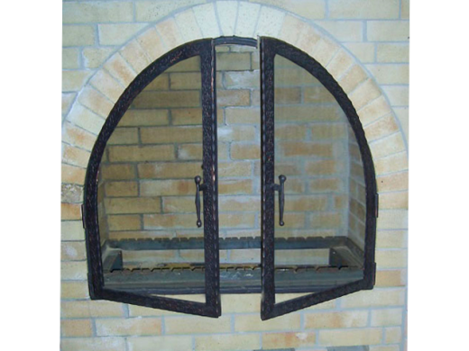 Дверь каминная полукруглая фото в Воронеже