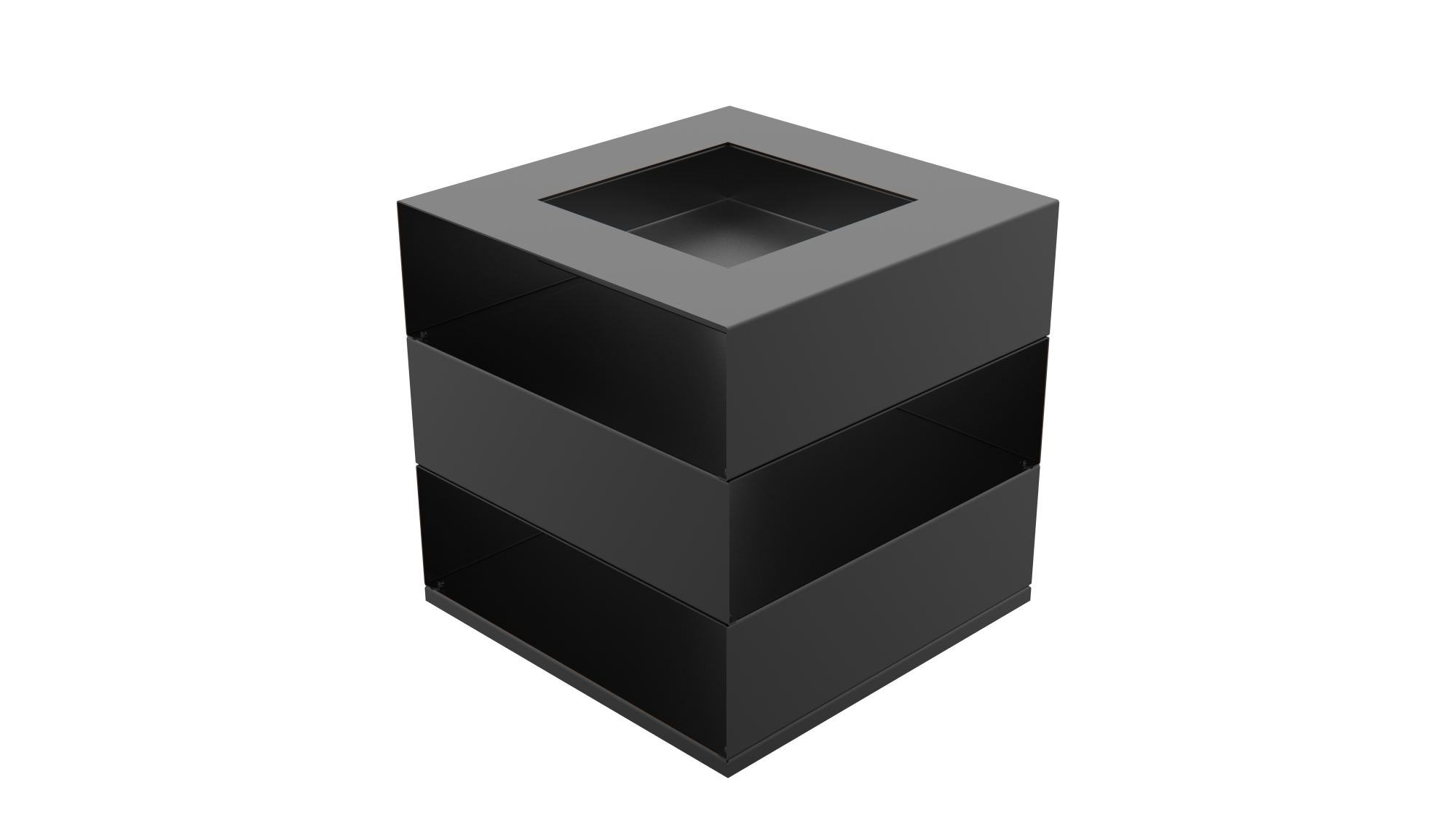 Очаг "Пламенный куб" фото в Воронеже