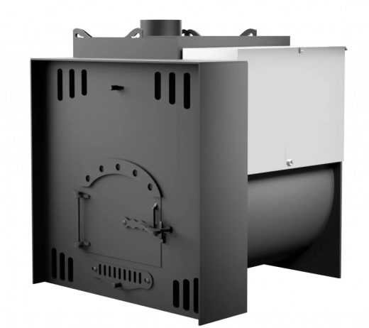Печь Горыныч Мини, каменка с левой стороны, естественная система воздушного отопления фото в Воронеже